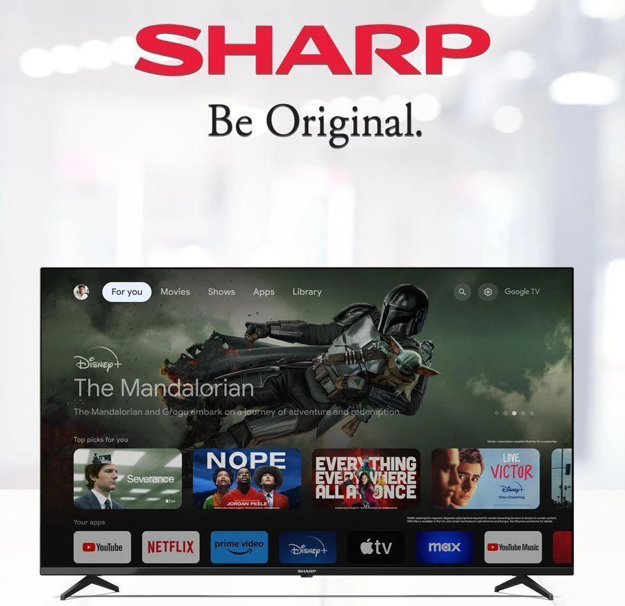 Téléviseur Sharp Google TV